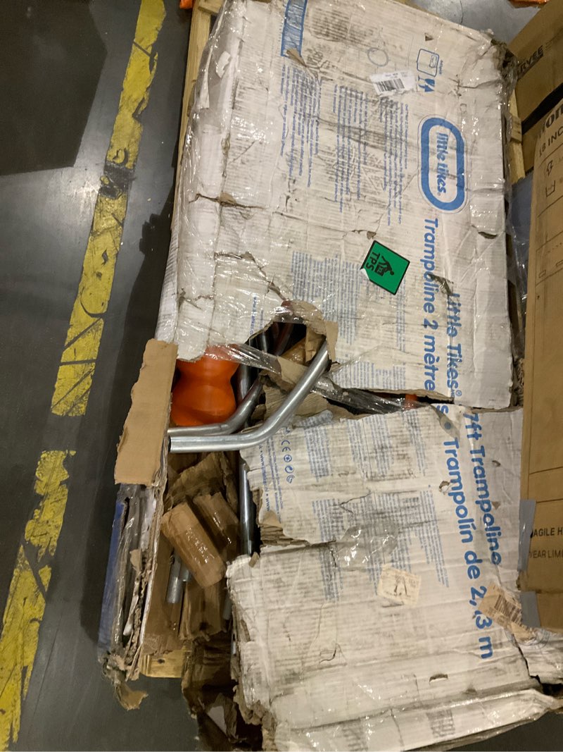 Condition photo showing As Is for Little Tikes 7' Trampoline