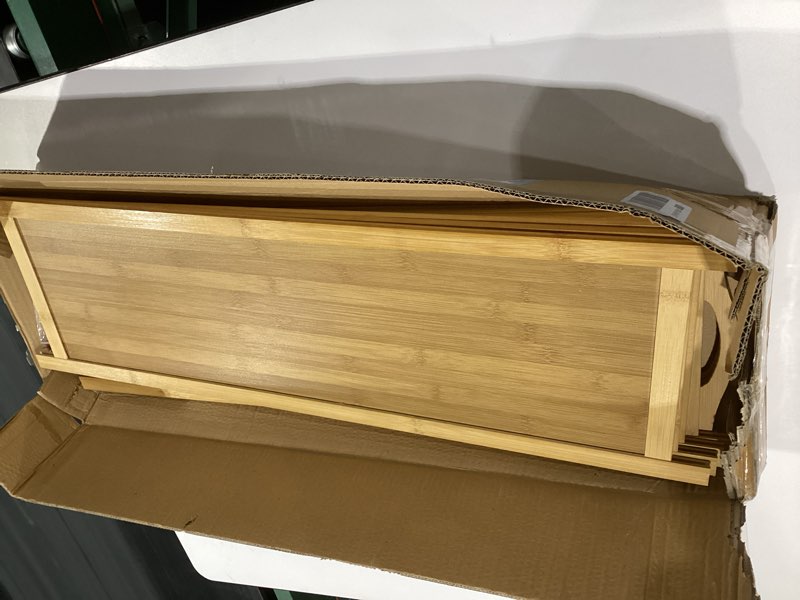 Condition photo showing New/Like New for UDEAR Bamboo Shoe Rack 4-Tier Shoe Storage Organizer Entryway Shoe Shelf