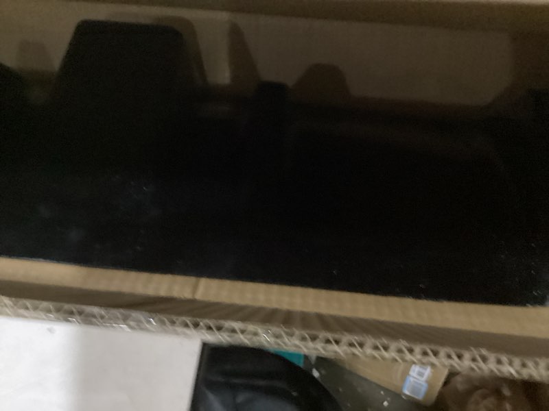 Condition photo showing As Is for Rear Diffuser with Led Red Brake Light Compatible with 2014-2017 Infiniti Q50, Rear Bumper Fit for 2014 2015 2016 2017 (Glossy Black)