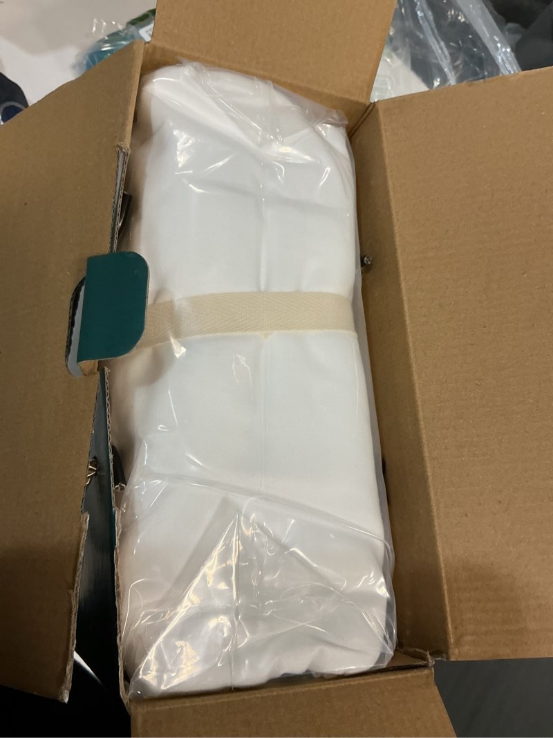 Condition photo showing New/Like New for LBRO2M 100% Cotton Sheets Set Deep Pocket 24", 1000 Thread Count King Size 4 Piece Bed Sheet Sets Soft Comfortable Bedding All Season (King, White) White King 24" Depth