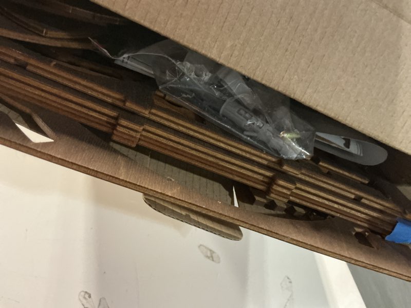 Condition photo showing New/Like New for WOODEN.CITY Steampunk 3D Puzzle Clock – DIY Mechanical Wall Clock Kit for Adults – Unique Engineering Gift and Vintage Décor - 3D Wooden Puzzles for Adults