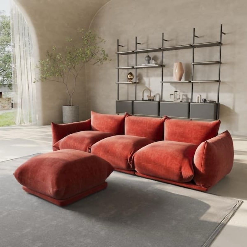 Modular Sectional Sofa flexible and effortless comfort , only 1 box incomplete
