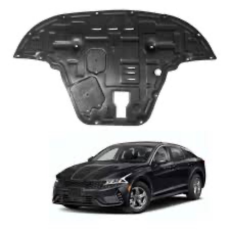 Steel Engine Splash Shield Fit for KIA K5 2021 2022 2023 2024 2025 Front Skid Plate Heavy-Duty Lower