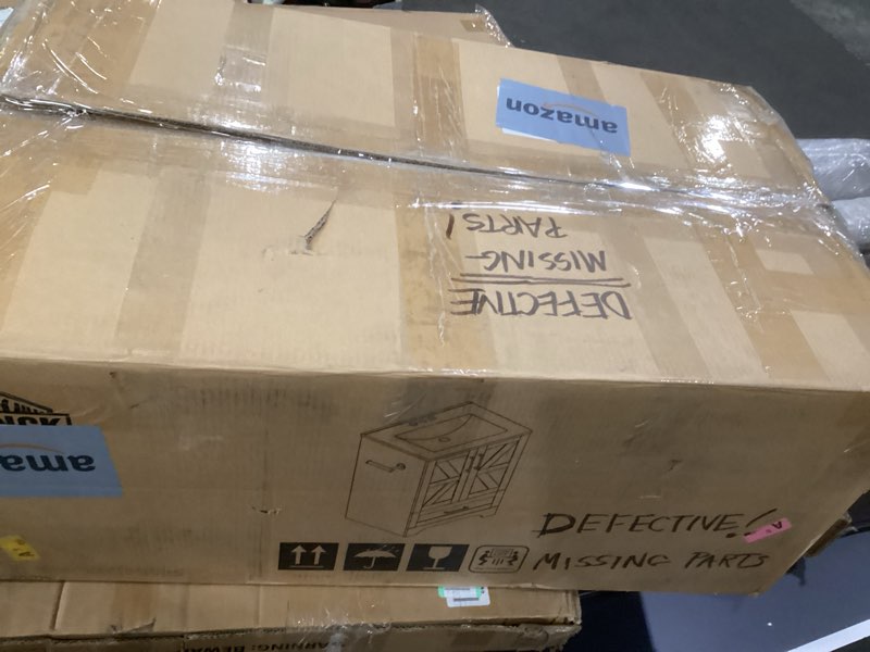 Condition photo showing As Is for Incomplete missing parts *14000 BTU Portable Air Conditioners with Heater, Remote Control, 4-in-1 Free Stand Smart Cooling AC Unit with Heating, Dehumidifier, Fan Mode for 550-700 sq.ft Room, Auto Swing,Timer, Black Black 14000Btu with Heater