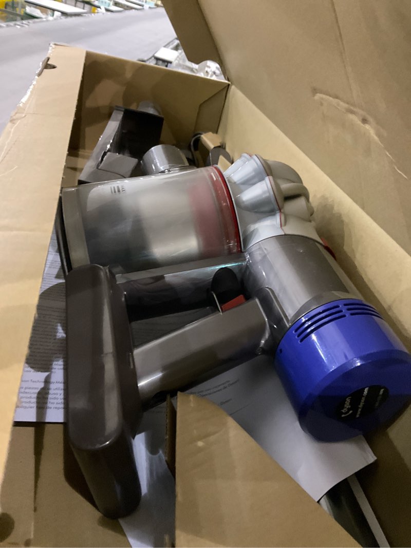 Condition photo showing As Is for Dyson V8 Plus Cordless Vacuum, Cleans Hard Floors and Carpets, Detangles, Converts to Handheld, 115AW, 2 Power Modes, Up to 40 Minutes¹