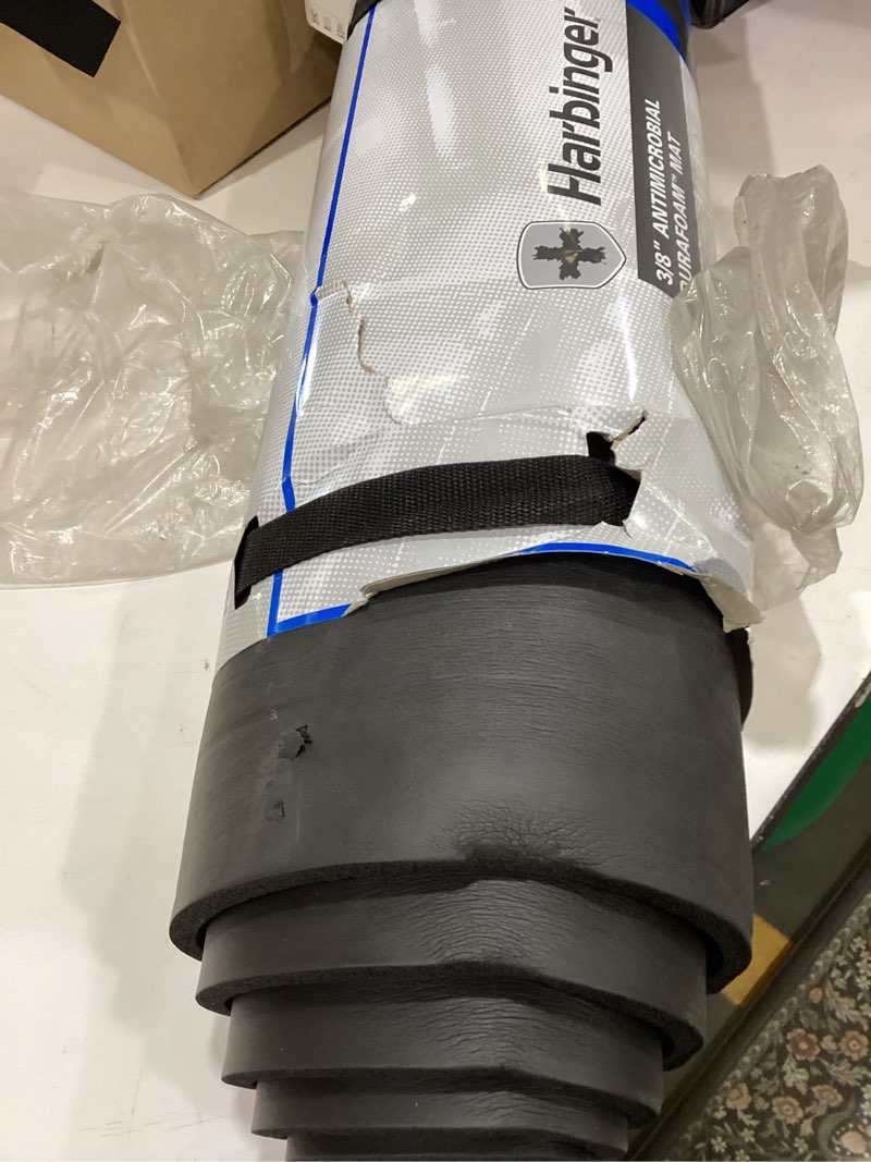 Condition photo showing As Is for harbinger rolled durafoam mat