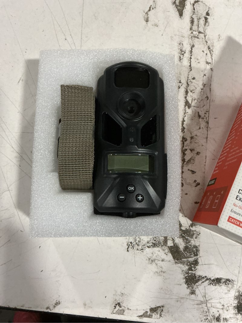 Condition photo showing Good Condition for outdoor expert game camera 20mp mini, 1080p hunting trail camera with no glow 940nm night vision, motion activated, ip66 waterproof, 80ft illumination range for wildlife monitoring, outdoor use
