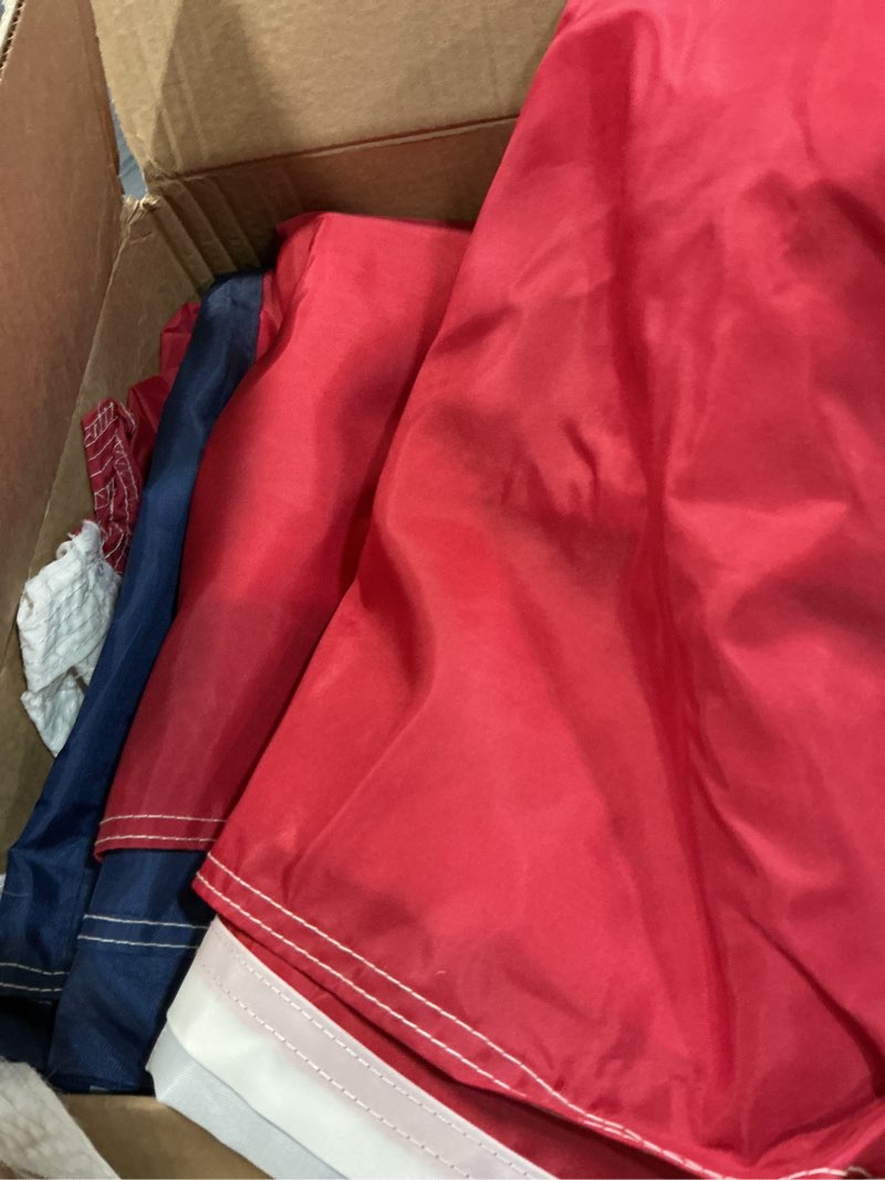 Condition photo showing Good Condition for texas flag 10x15 heavy duty outdoor - embroidered sewn heavyweight 100% nylon flags vivid color - brass grommets and 4 stitch hemming xl usa flag 10x15 feet-nylon