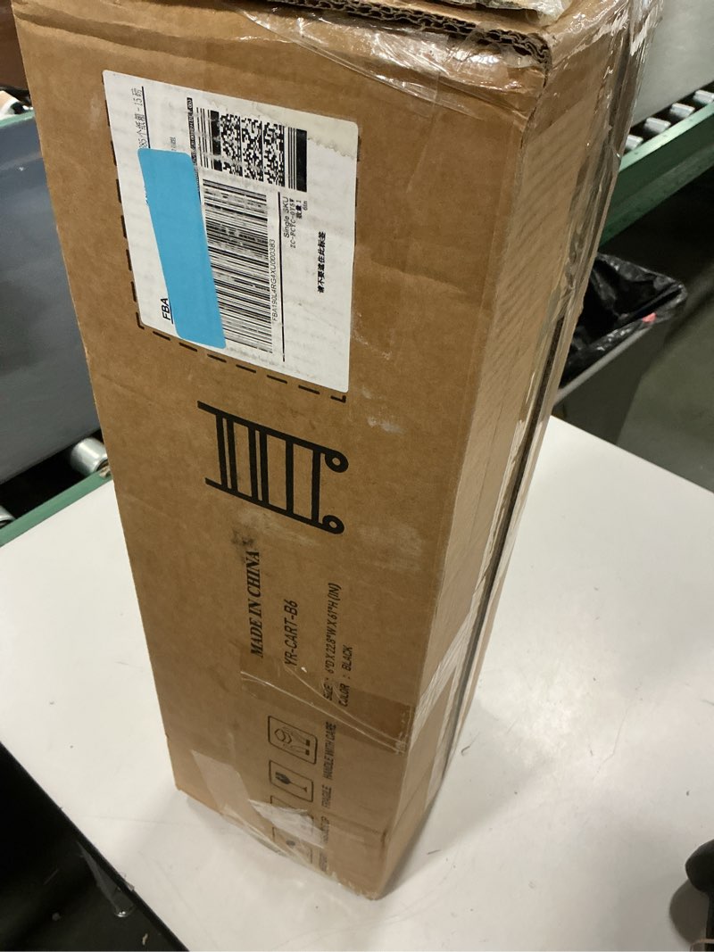 Condition photo showing New/Like New for Slim Rolling Storage Cart with Wheels, Metal 6 Tier Mobile Shelving Unit Organizer Kitchen Utility Cart for Office Bathroom Kitchen Laundry Room Narrow Places (6inches)