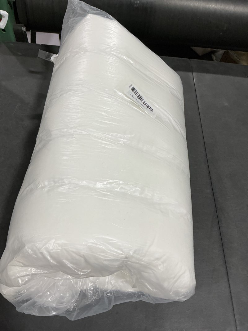 Condition photo showing New/Like New for MINUPWELL Ultra Flat Pillows for Sleeping Thin, 7D High Support 2.5 inch Height Ultra Thin Pillows,Slim Bed Pillows for Stomach Sleeper,Queen Size -18x30 in White Queen(Pack of 1)