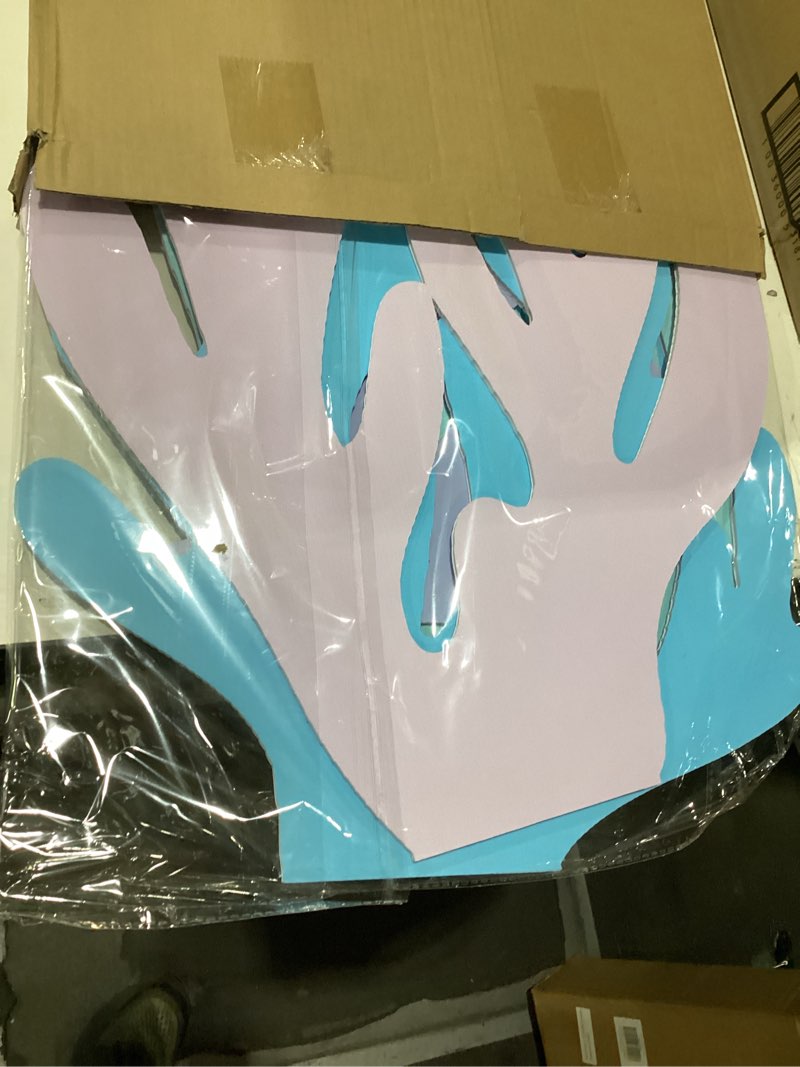 Condition photo showing New/Like New for Yousoontic 4 Pcs Large Mermaid Birthday Party Decorations Under The Sea Baby Shower Cutout Sea Corals Stand up Cardboard Prop Photo Booth Entrance Decor for Birthday Baby Shower Wedding Party(Classic)