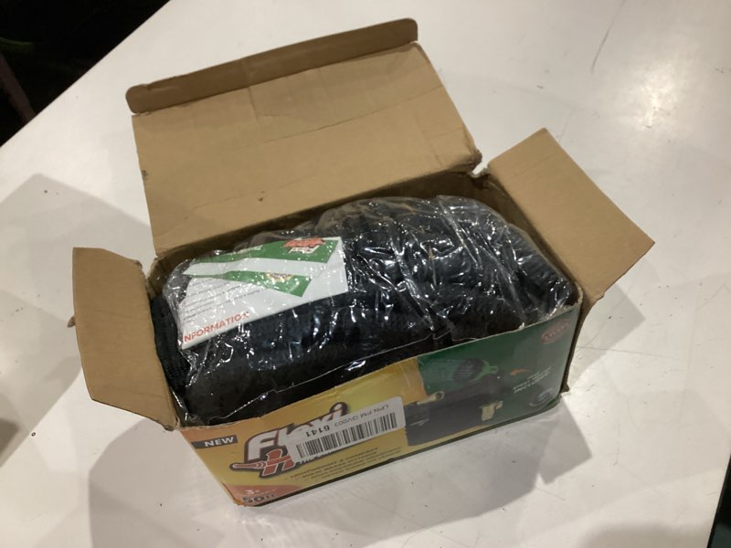 Condition photo showing Good Condition for flexi hose expandable garden hose with 8 function nozzle, 50ft - lightweight retractable garden hose, water hose - no-kink flexibility, 3/4 inch solid brass fittings and double latex core 50ft black