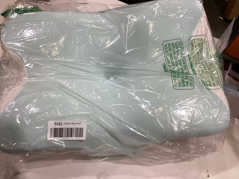 Condition photo showing New/Like New for Cervical Pillow for Neck Pain Relief - Ergonomic Contour Memory Foam Pillow with 2 Pillowcases, Orthopedic Neck Support for Side Back Stomach Sleepers