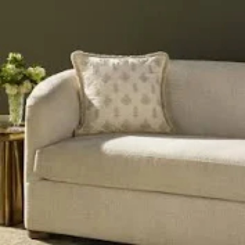 Loloi Chris Loves Julia Darla Collection PCJ0025 Ivory 18'' x 18'' Cover Only Pillow