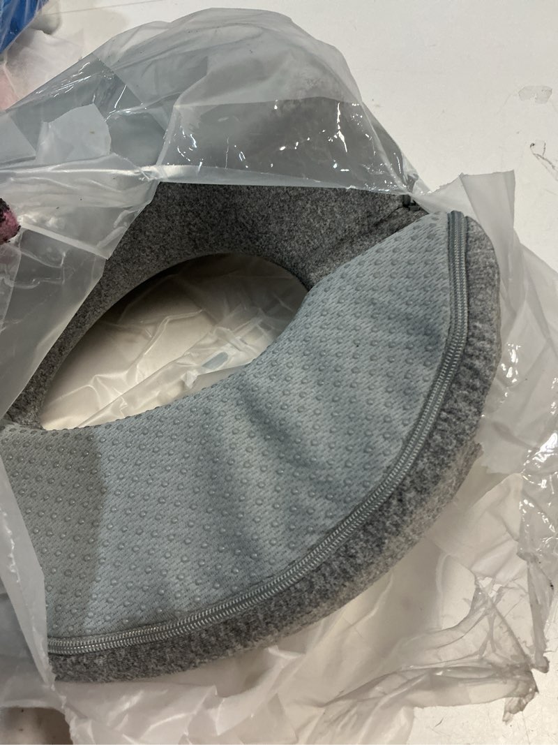 Condition photo showing Good Condition for mabozoo face down massage pillow, face down pillow for sleeping with non-slip bottom, home head cushion and chest cushion for spa, sleep (gray)