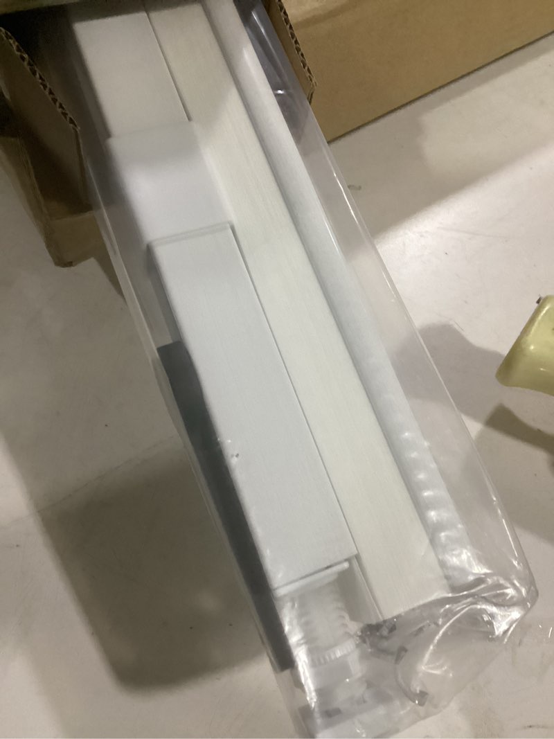 Condition photo showing Good Condition for lazblinds cordless cellular shades, no tools no drill light filtering honeycomb shades pleated blinds for windows, 27'' w x 36'' h, white light filtering-white 27'' w × 36'' h