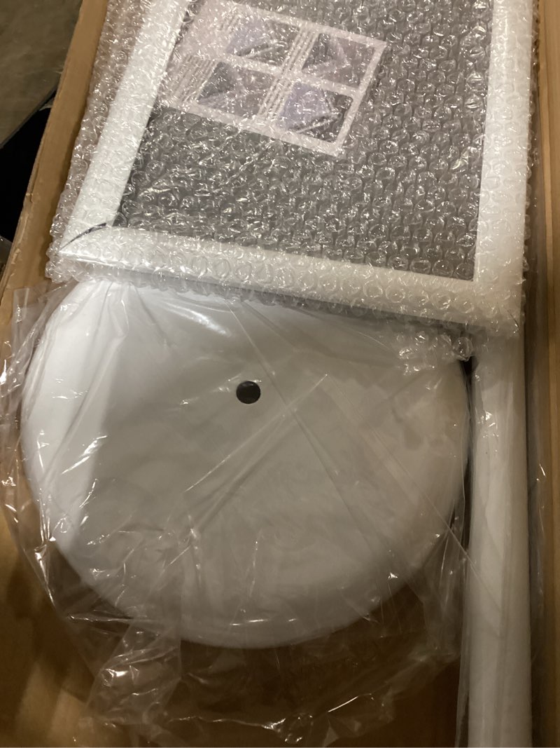 Condition photo showing New/Like New for yiyo sign stand?floor sign holder poster stand heavy duty pedestal signage stand for display (white, 8.5*11) white 8.5*11