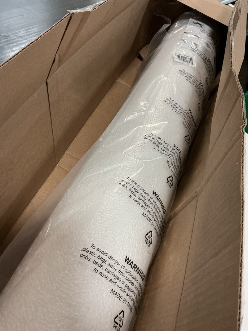 Condition photo showing Good Condition for theraband pro foam roller, 6" x 36" round; white back roller, compact 6 inch diameter for deep tissue massage, physical therapy, myofascial release, core stabilization 6in x 36in - round