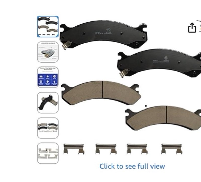 TAIROD D784 Front Ceramic Brake Pads Sets Fit For Cadillac,For Chevy,For GMC,For Hummer