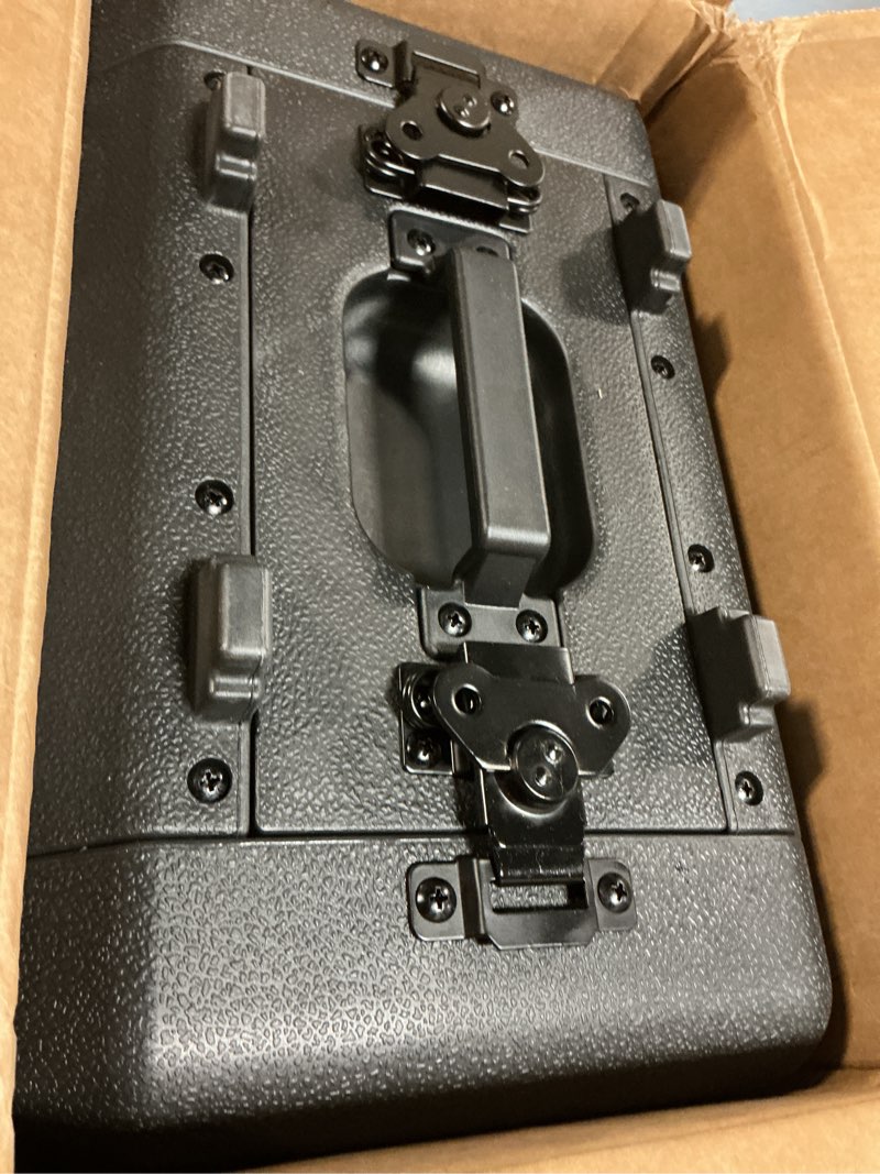 Condition photo showing Good Condition for phenyx pro 4u shallow rack case, 19" rackmount road case, detachable front and back cover storage, shockproof & waterproof, server rack cabinet for wireless mic systems, iems, amplifiers (prcse-4u) 4u(57*39*25.4cm)