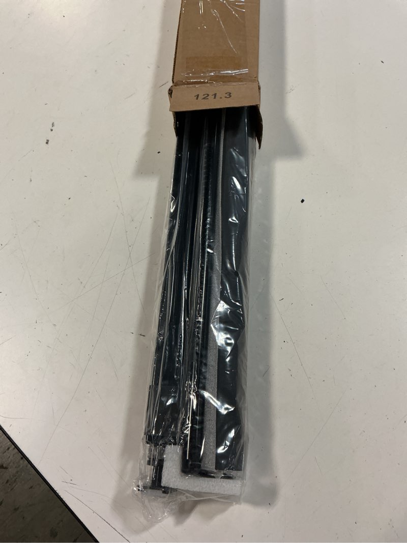 Condition photo showing New/Like New for lazblinds no drill blackout roller shades, 48" w x 72" h, black | 2-minute ultra-fast installation, cordless design, thermal insulated fabric, uv protection, for home & office indoor windows blackout-black 48" w × 72" h