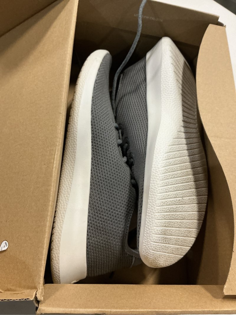 Condition photo showing As Is for Allbirds Mens Tree Runner Mist (White) 13 Medium
