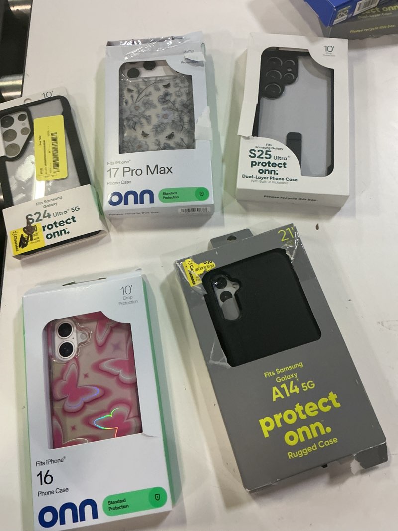 Condition photo showing New/Like New for assorted cellphone/tablet/laptop case covers & accessories