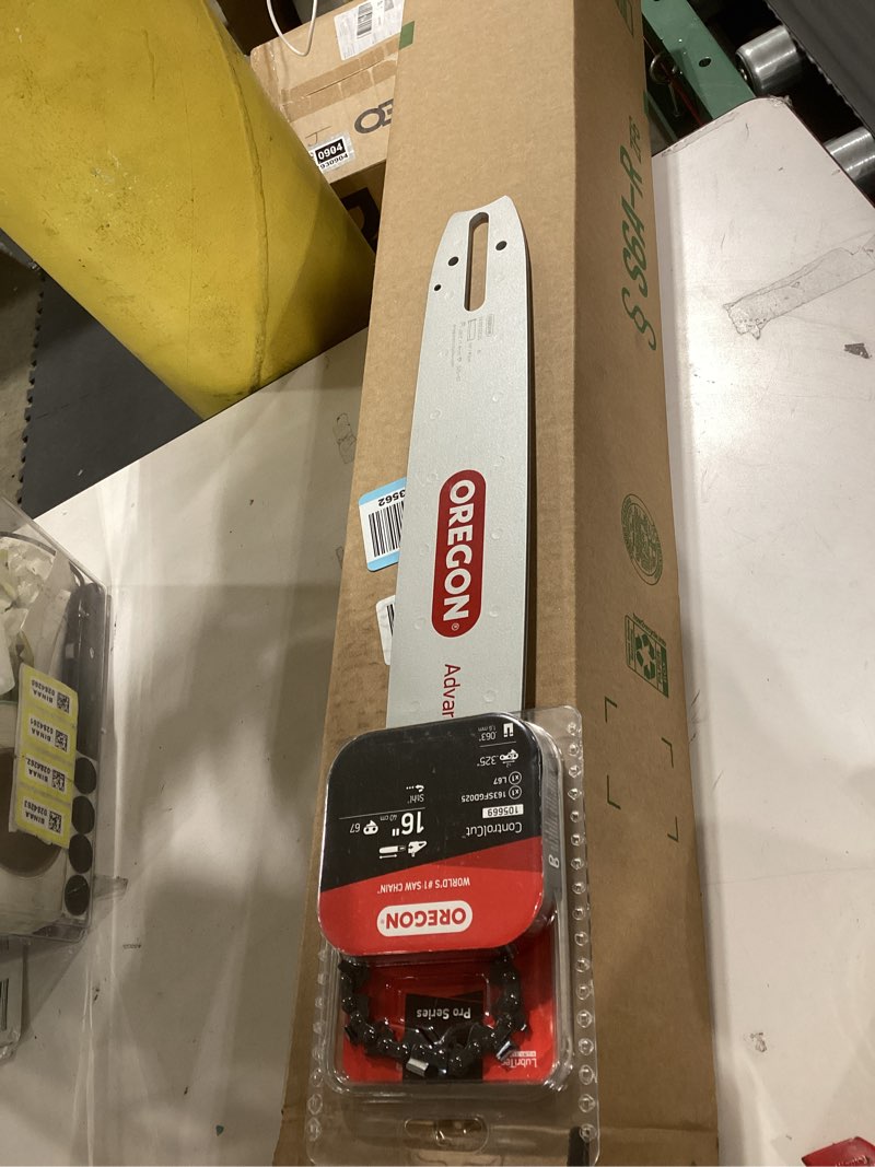 oregon 16 in. chainsaw bar & l67 chain, fits various stihl models (105669)