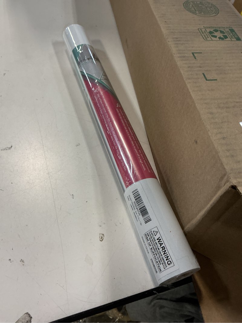 Condition photo showing New/Like New for VELIMAX White Blackout Window Film, 100% Light Blocking Window Cover, Opaque Window Cling Vinyl, Privacy Film for Glass Windows, Sun Blocking Window Films Non Adhesive, 17.7in x 118in White 17.3 x 118 inches