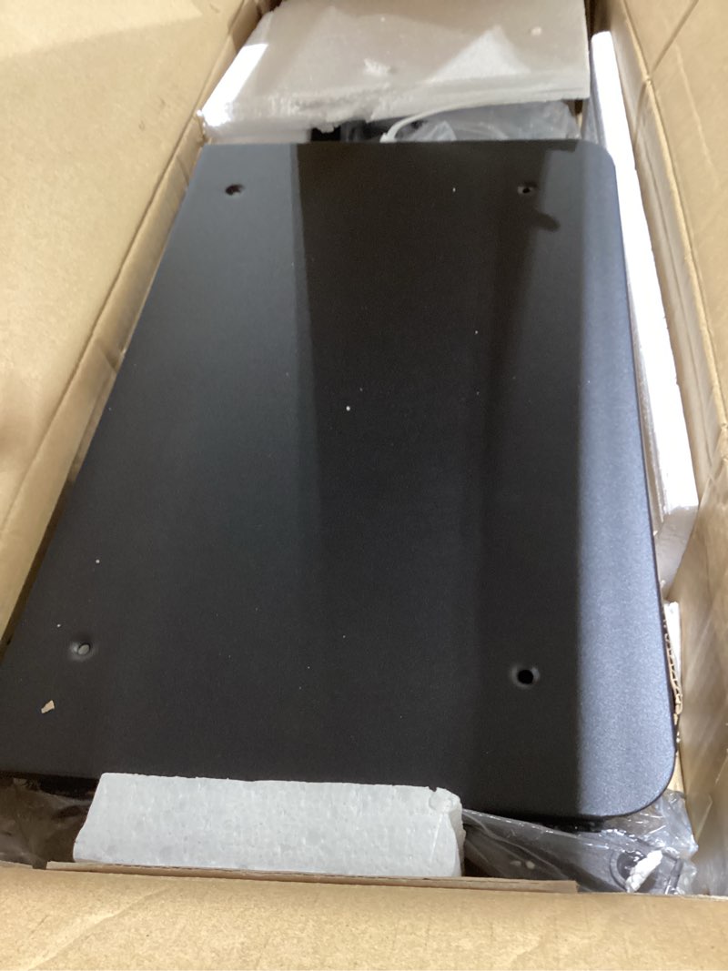 Condition photo showing Good Condition for perlegear rolling tv stand, mobile tv stand on wheels for 32-85 inch screens up to 132 lbs, height adjustable mobile tv cart with metal shelf, rolling tv cart with lockable wheels max vesa 600x400mm for 32-85 inch tvs