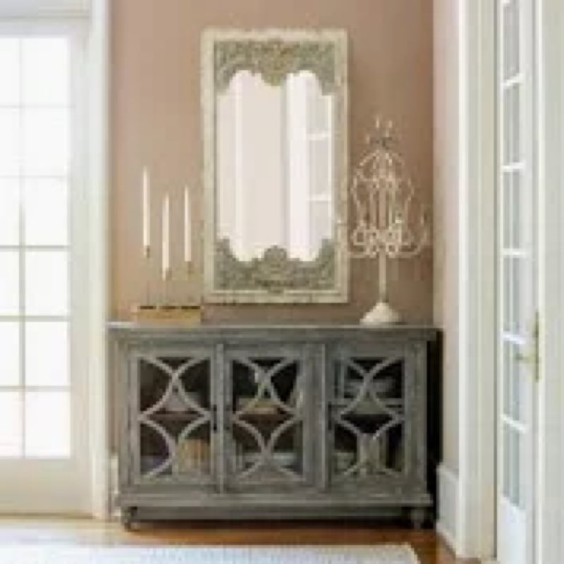Kekai Decorative Wood Framed Wall Mirror