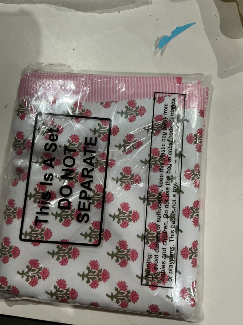 Moukeren Mahjong Tablecloth Pink Florals Card Table Cloth 55" x 55" Polyester Square Tablecloth Game