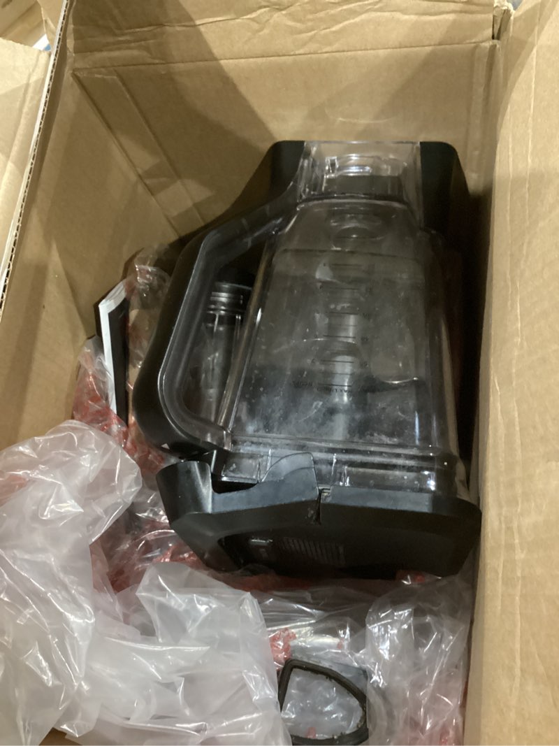 Condition photo showing As Is for Ninja Kitchen System | 8-Cup Food Processor Bowl & 72 oz. Blender All-in-One | With (2) 16 oz. To-Go Cups | For Smoothies, Ice Crushing, Dough & More | 1500 Watt | Black | BL770 Pitcher + Bowl + (2) 16-oz. Cups