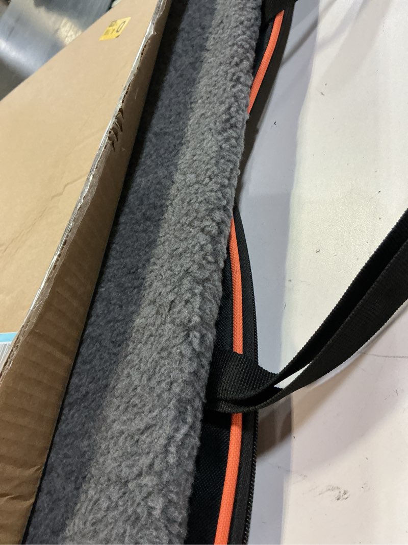Condition photo showing Good Condition for dog car seat, enclosed carrier for pets travel safety dog crate soft-sided covered car kennel carrier for backseat for medium dogs
