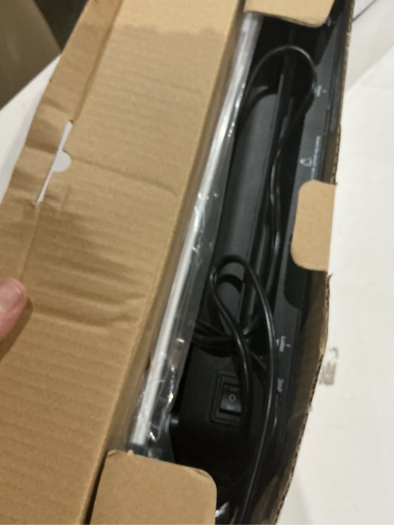 Condition photo showing Good Condition for bonsaii laminator, 9 inch 4 in-1 thermal laminator machine never jam technology with 40 laminting sheets, paper cutter, corner rounder for home office school business black + set + 40 pouches
