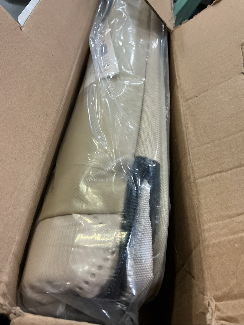 Condition photo showing New/Like New for midog cat carrier soft for small to medium-sized cats,up to 25 lbs, tsa airline approved soft sided pet carrier,collapsible travel cat carriy bag(beige,20 inch x 13 inch x 13 inch) beige xl(under 25 lbs)