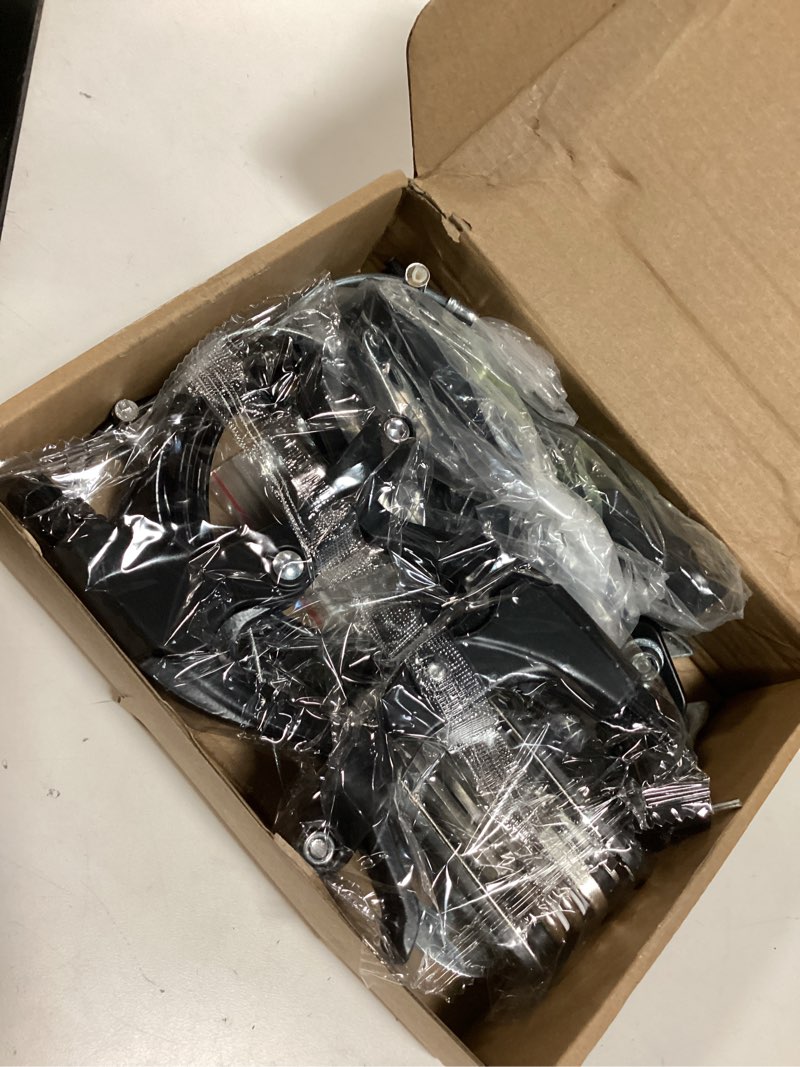 Condition photo showing New/Like New for V-Type Bike Brake Set, Complete Universal Bike Front and Rear MTB Brake, Bicycle Brakes, Inner and Outer Cables, Include Brakes Lever Calipers Multi-Tool Wrenches Black