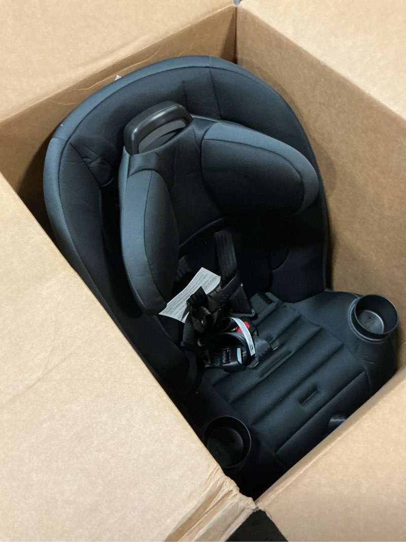 Condition photo showing Good Condition for Safety 1st Ellaris 3-in-1 Convertible Car Seat, Slim Fit Design, Rear & Forward-Facing, 5-Position Headrest, 3-Across Fit, Travel-Friendly with Machine-Washable Seat Pad, Smokey Haze