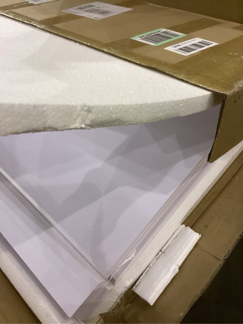 Condition photo showing Good Condition for Wire Rack Covers, 33*16 Inch Shelf Covers for wire Shelving, Easy to Cut Closet Wires Shelf Cover-0.31 inch Thick(Not Wood) Moisture Resistant Durable Shelves Cover, Easy Install for Pantry, Kitchen Wood Color 33W x 16D