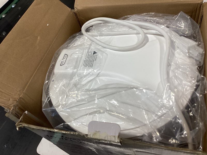Condition photo showing Good Condition for trydow ultra large capacity towel warmer bucket, rapid heating with timer, one-button control, safety lock, perfect for home and spa white
