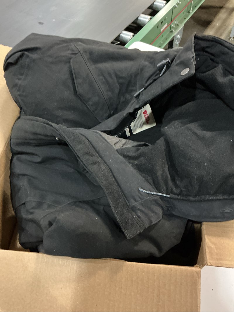 Condition photo showing As Is for Fjällräven Kiruna Padded Parka Women's Synthetic Insulated Jacket Medium Black