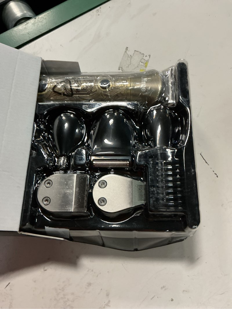 Condition photo showing Good Condition for ufree beard trimmer for men, electric razor shaver, cordless hair clipper shaving kit for mustache body nose ear hair facial, adjustable beard grooming kit birthday gifts for men bronze