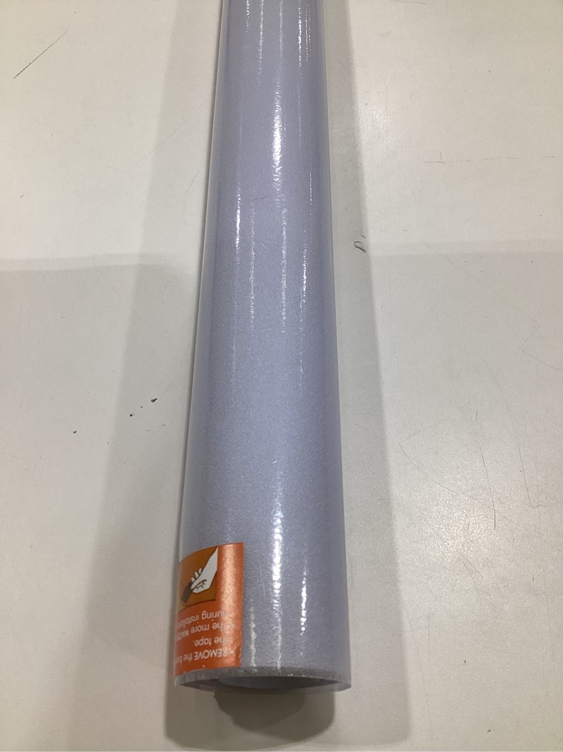 Condition photo showing As Is for lute window privacy film, frosted glass window film for bathroom, static cling removable heat control glass coverings, non adhesive opaque door sticker for home office (pure, 23.6" x 78.7") 23.6" x 78.7" pure