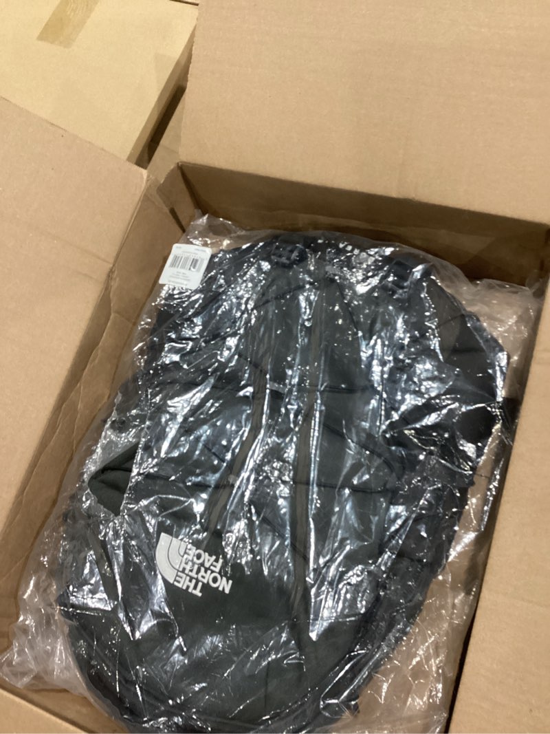 Condition photo showing Good Condition for the north face borealis commuter laptop backpack - water repellent, laptop sleeve, large main compartment, asphalt grey light heather/tnf black-npf, one size one size asphalt grey light heather/tnf black-npf