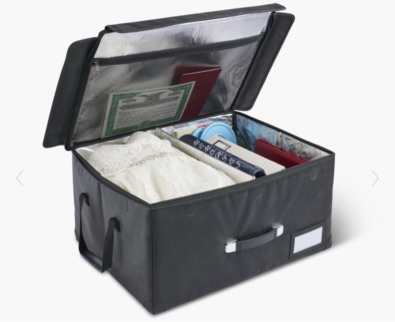 The Fireproof/Water Resistant Keepsake Case