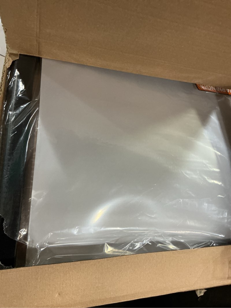 Condition photo showing As Is for SnapeZo Movie Poster Frame 27x41, Black, 1.25 Inch Aluminum Profile, Front-Loading Snap Frame, Wall Mounting, Professional Series