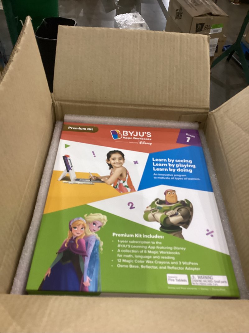 Byjus Osmo Magic workbooks Disney 2nd grade premium kit