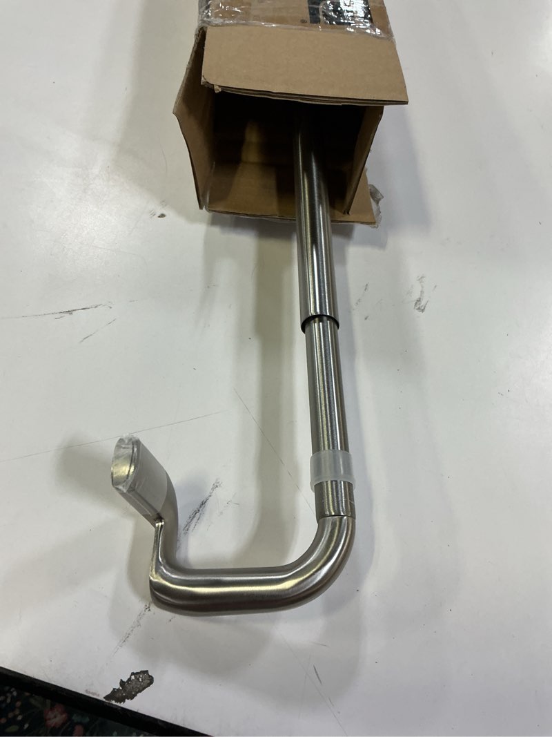 Condition photo showing Good Condition for Umbra Twilight Curtain Rod Set – Wrap Around Design Ideal for Blackout or Room Darkening Panels, 48 to 88 Inches, Nickel Nickel 48" to 88"