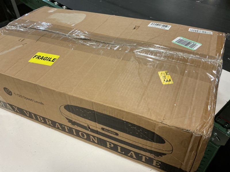 Condition photo showing Good Condition for eilison fitmax 3d xl vibration plate exerciser, 300 pound capacity, blue