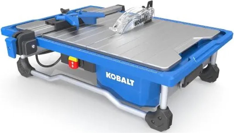 Kobalt 7-in 5-Amp Wet Tabletop Tile Saw